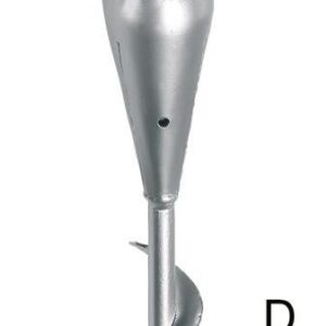 Einschraubbodenhülse feuerverzinkt 91x650mm 1 Stück