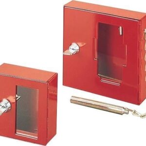 Notschlüsselkasten mit Klöppel 150x150x40mm