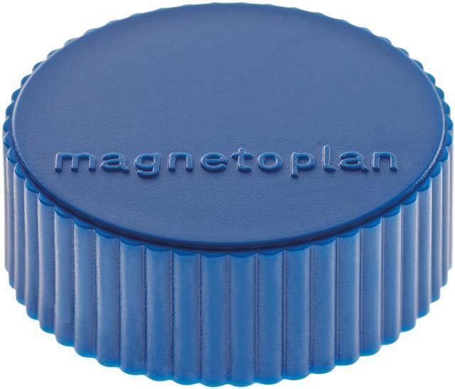 1519188 magnet d34mm ve 10 stueck haftkraft 2000g dunkelblau 1 stueck