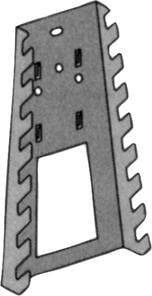 1519435 werkzeughalter weiss 11410 1 stueck auf karte