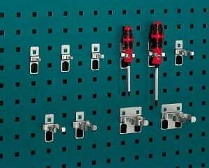 Werkzeugklemme 19mm schmale Grundplatte 5 Stück