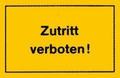 1525191 verbotsschilder zutritt verboten