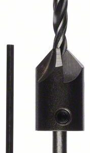 Holzspiralbohrer mit Senker 5x15 mm