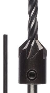 Holzspiralbohrer mit Senker 6x15 mm