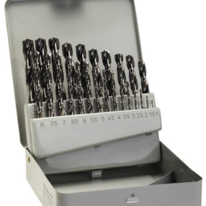 25tlg. Metallbohrer-Set HSS-G, DIN 338, 135 Grad 1-13 mm