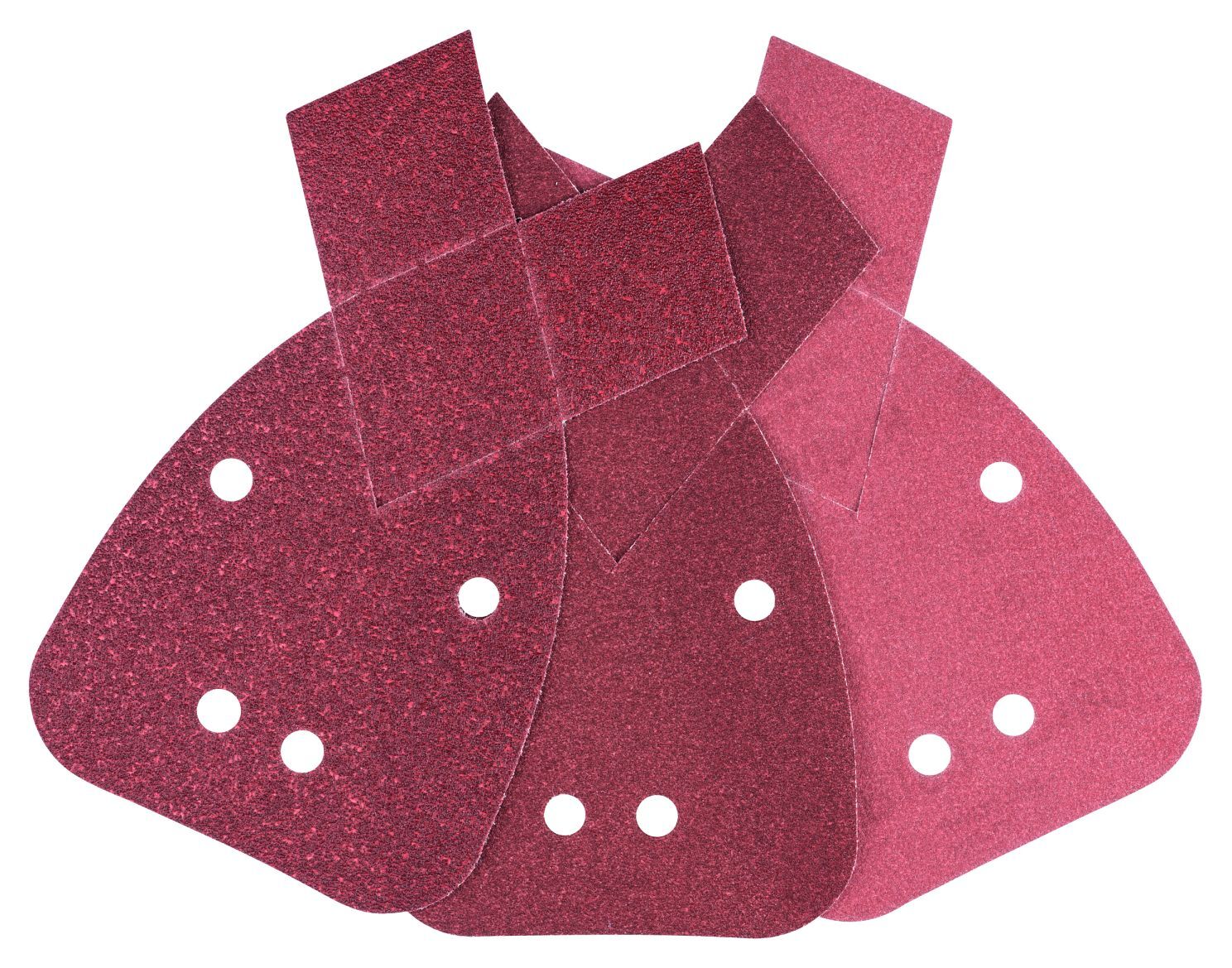 Schleifblatt-Set Expert für Holz, 6er-Pack, 4 Löcher, 2 x 80, 2 x 120, 2 x 180