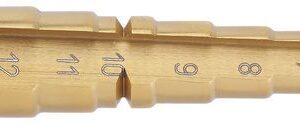 1 Stufenbohrer HSS-TIN 4-12mm