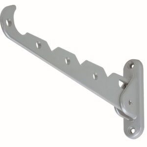 Kleiderlüfter 290 mm, Aluminium, Kunststoff, silber