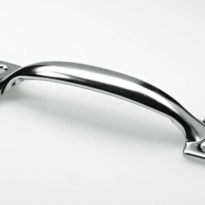 Möbelgriff, 155 x 37 x 29 mm, Stahl, vernickelt