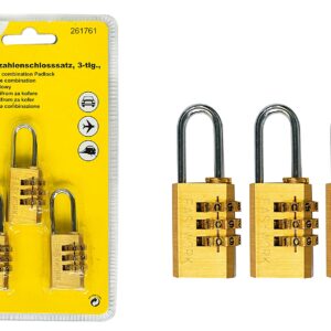 Kofferzahlenschlosssatz