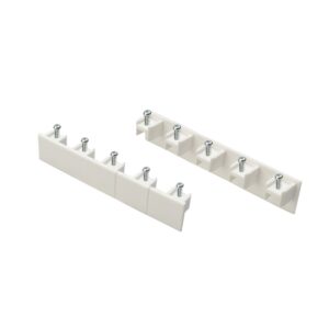 Endkappe für Flächenvorhangschiene 3-5-läufig Schiebevorhang