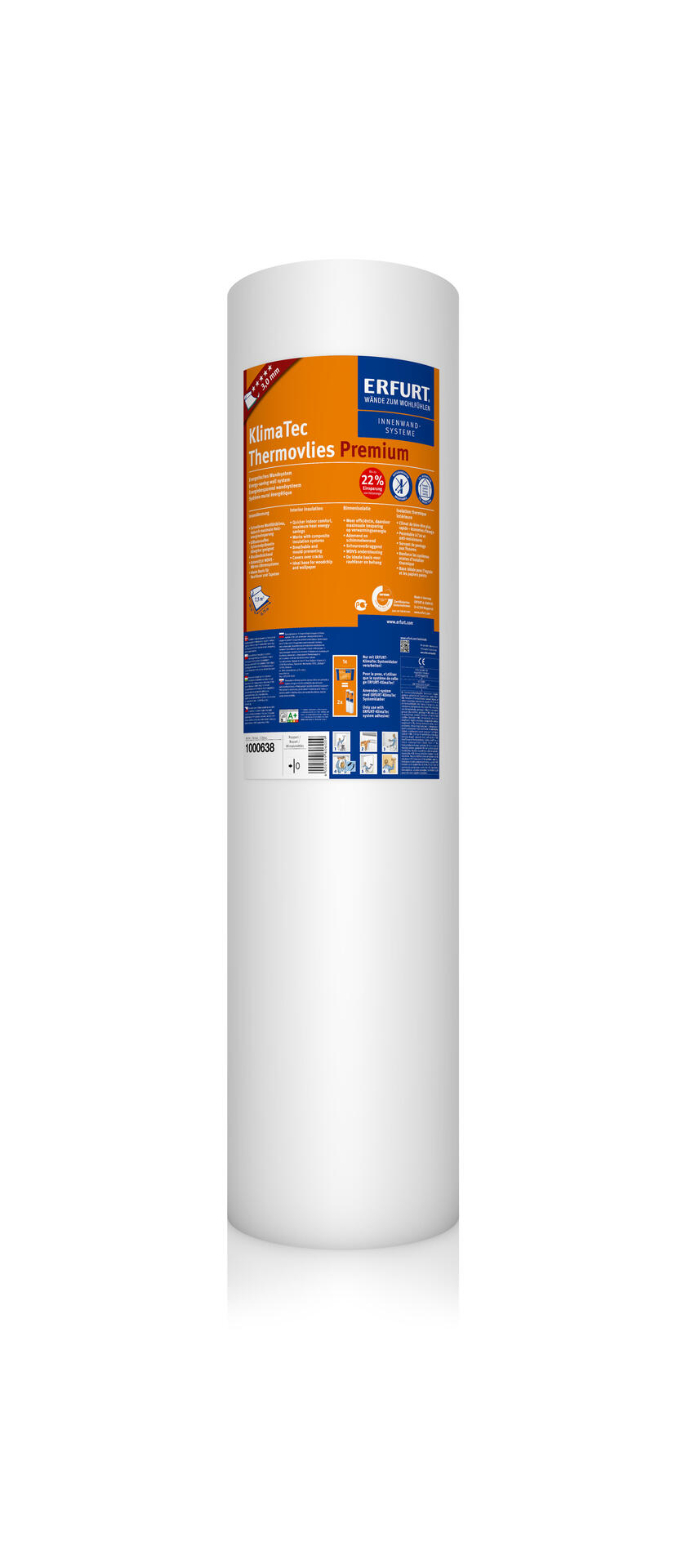 Klima Tec Thermovlies 0,75 x 10m 1 Klima Tec Thermovlies 0,75 x 10m