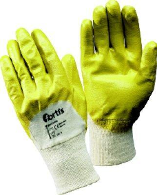 1613473 handschuh mechanic nitril gr 7 gelb fortis