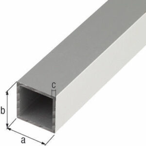Vierkantrohr Aluminium