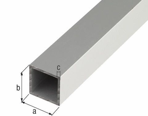 1614151 vierkantrohr aluminium
