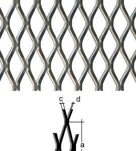 Streckmetallblech Stahl