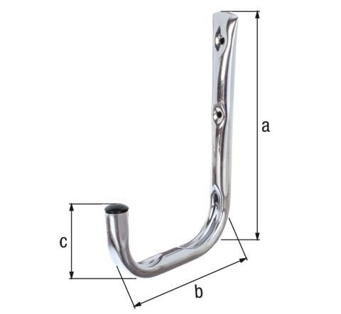 1614359 wandhaken stahl