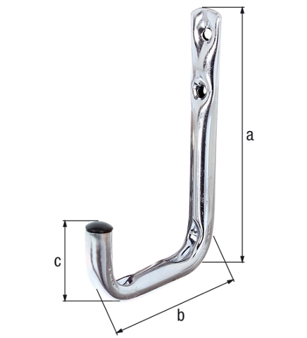 1614362 wandhaken stahl