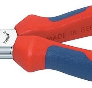 Langbeckzange Form1 flachForm1 mit Griffen mit PVC-Überzug 160mm KNIPEX