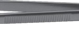 Pinzette Präzision spitz gebogen 155mm schwarz KNIPEX