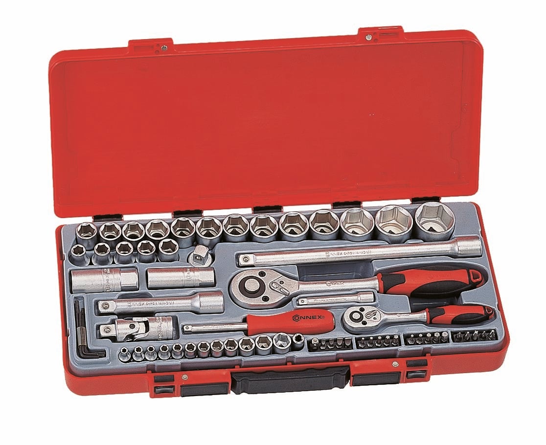 1627787 steckschluessel satz 1 4 und 1 2 zoll 67 teilig