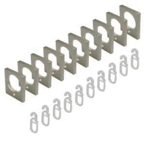 Ring 20 mm Pur eckig mit FLH