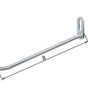 Lochplattenhaken abgewinkelt