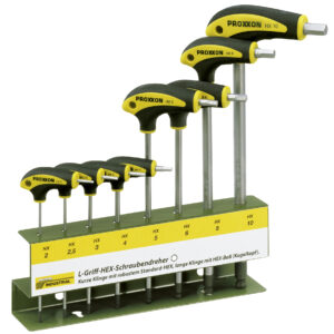 L-Griff-Schraubendrehersatz 10-tlg., TX/ TTX mit Halter