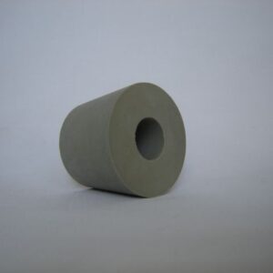 Gummistopfen mit 17mm Loch grau