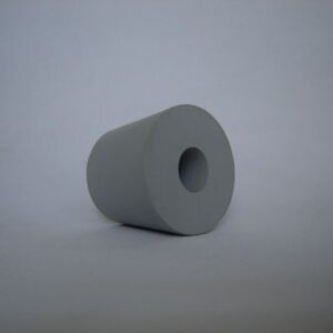 Gummistopfen mit 17mm Loch grau