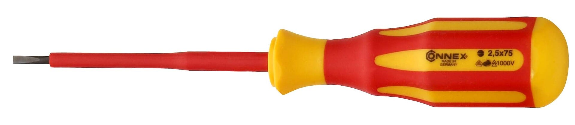 1675708 elektriker schraubendeher schlitz vde
