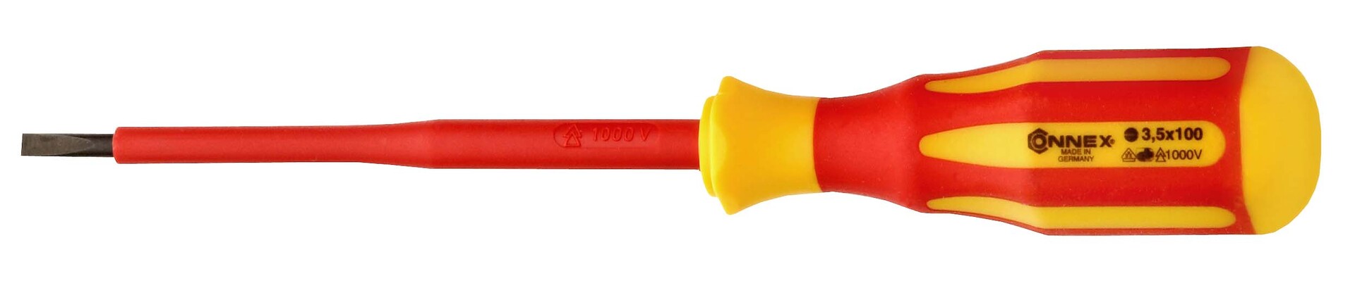 1675709 elektriker schraubendeher schlitz vde