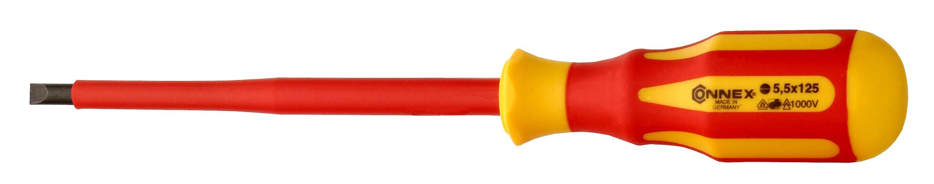 1675710 elektriker schraubendeher schlitz vde