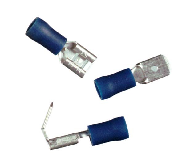 1675798 flachstecksortiment blau 15 teilig