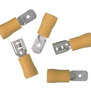 Flachstecksortiment rot 10-teilig