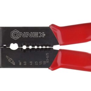 Kabelschuh- Crimp-u. Abisolierzange