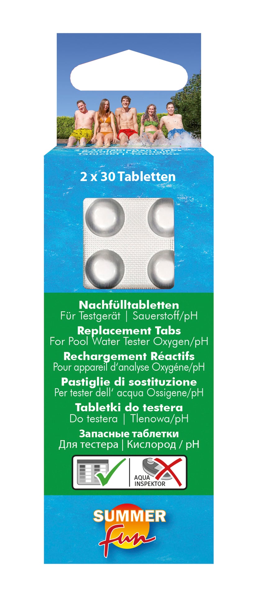 1723468 nachfuelltabletten f wassertestg sauerstoffmeth geblistert
