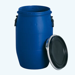 Maischefass rund blau