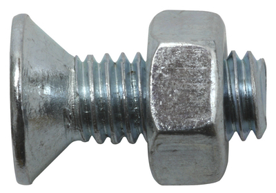 1740892 gewindeschraube senkkopf mit mutter verzinkt