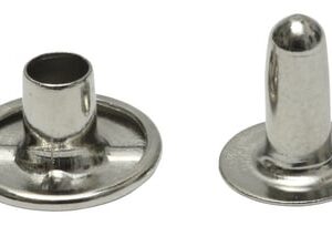 Hohlniete vernickelt