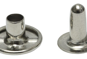 Hohlniete vernickelt