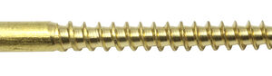 Holzschraube Linsensenkkopf Messing