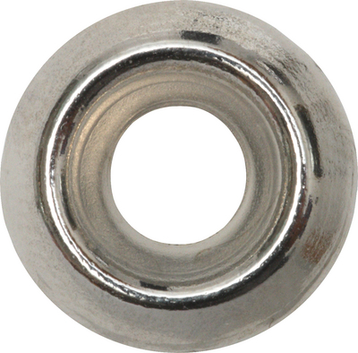 1741439 rosette messing vernickelt