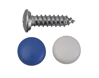 1741441 nummernschildschraube mit abdeckkappe