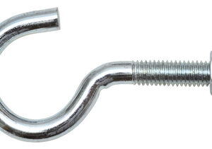 Schraubhaken gebogen mit Mutter