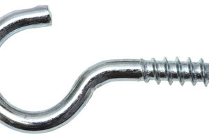 Schraubhaken gebogen