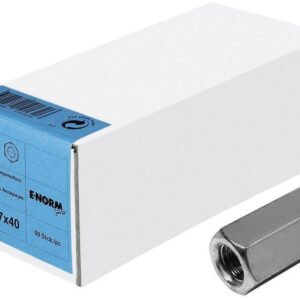 Verbindungsmutter 6kt. zn M 8x11x30 E-NORMpro 100 Stück