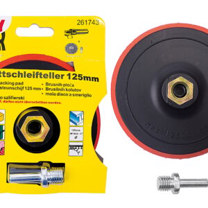 Schleifteller mit Klett 125mm