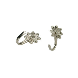 Raffhaken Sternchen für Gardinen, 18mm, 2 Stück