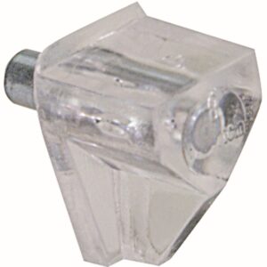 Safety - Bodenträger, ø 4 mm, Stahl, Kunststoff, glasklar